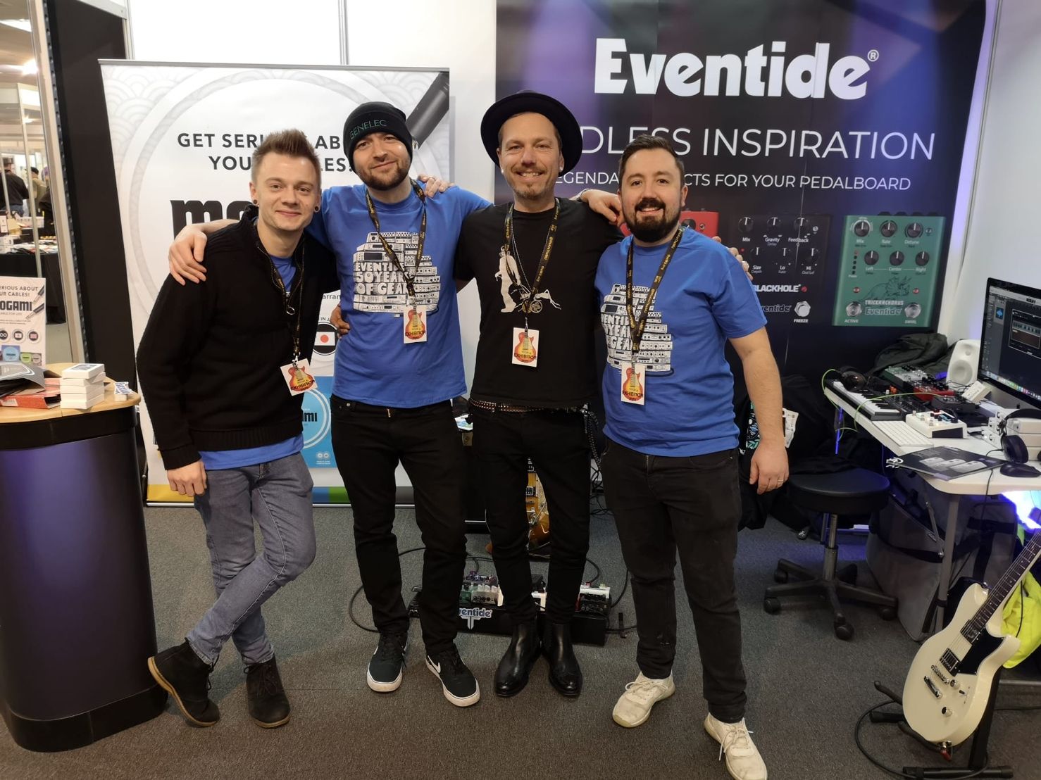 Eventide, Arturia & Mogami at The Guitar Show 2023