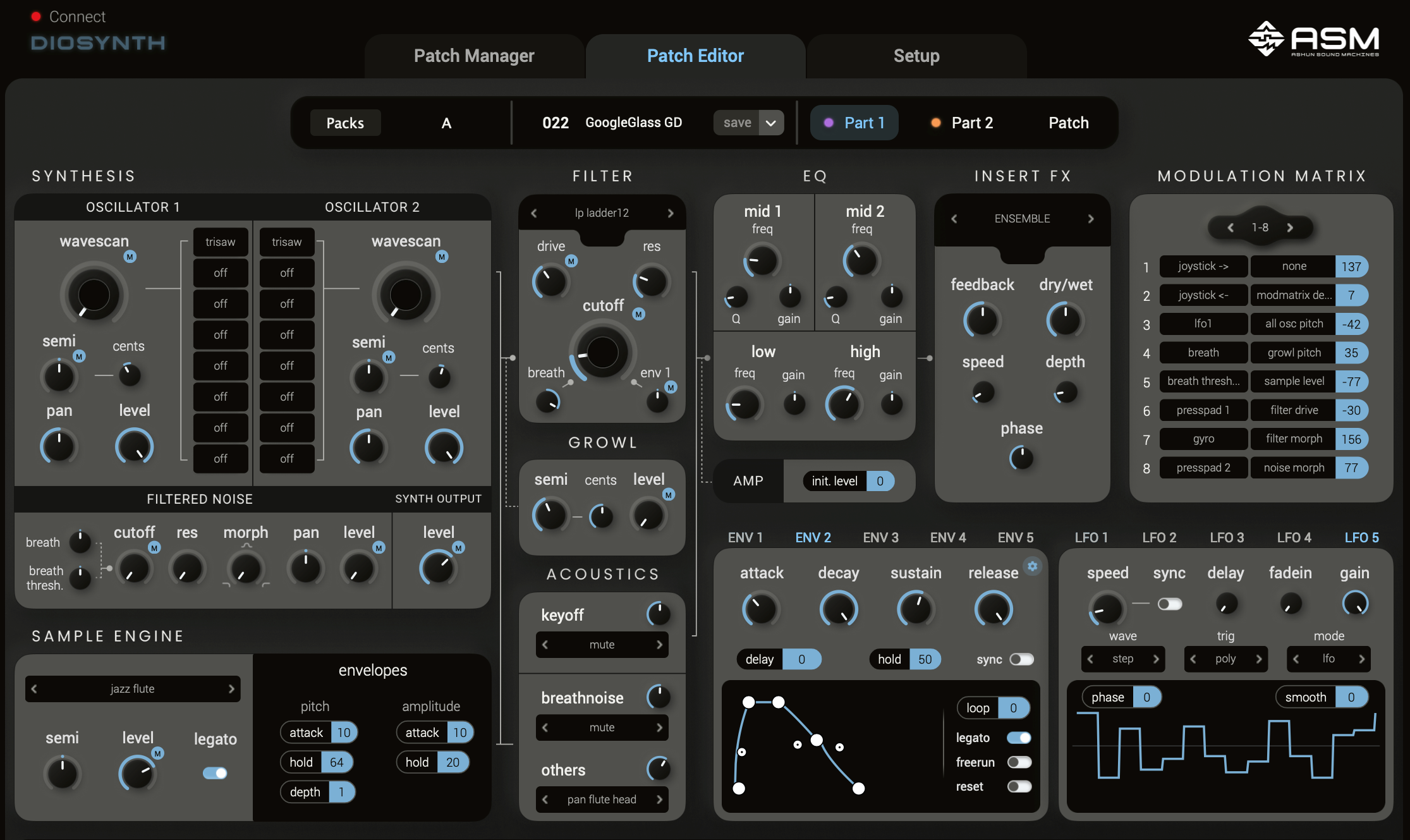ASM Diosynth – Major Software Update: Diosynth Manager